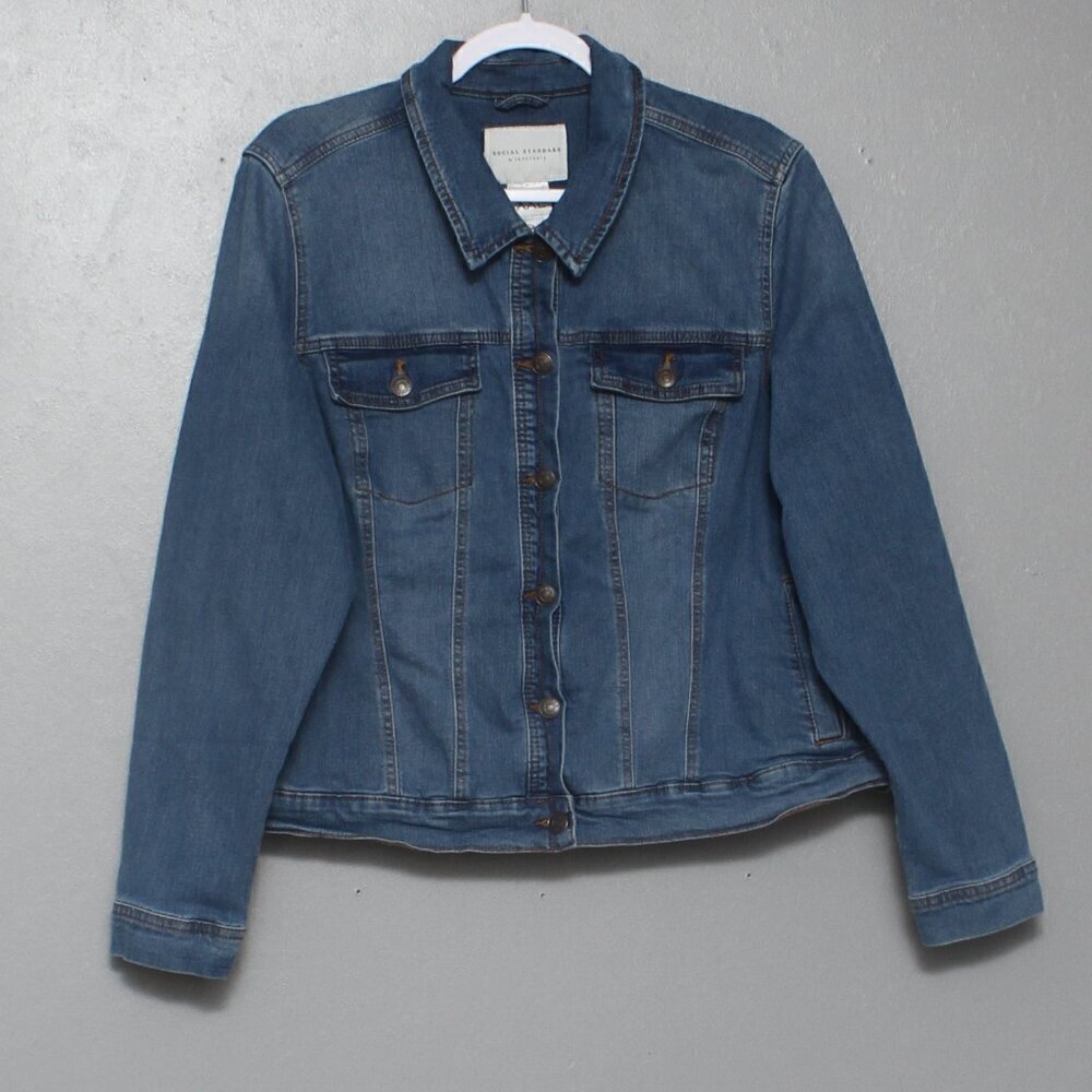 Sanctuary social standard soft denim jacket